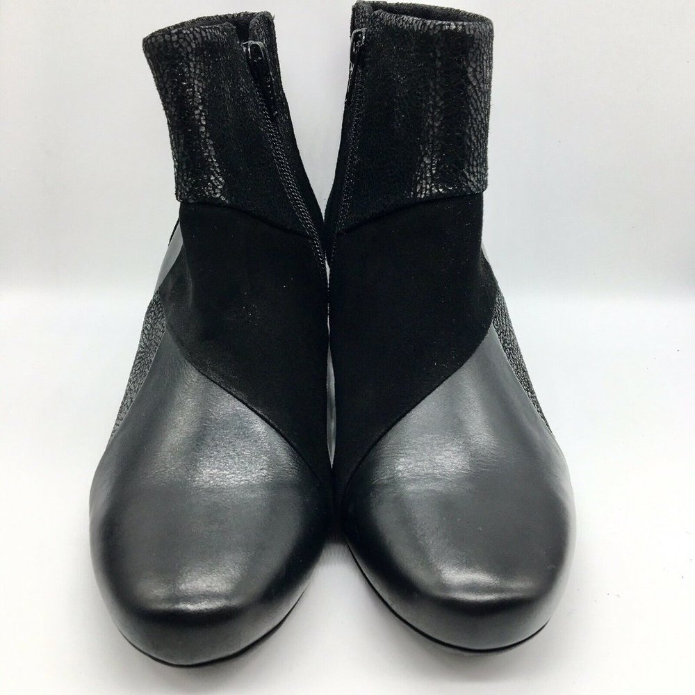 Gabor Classic Patchwork Leather Booties - Us 6/Uk… - image 6